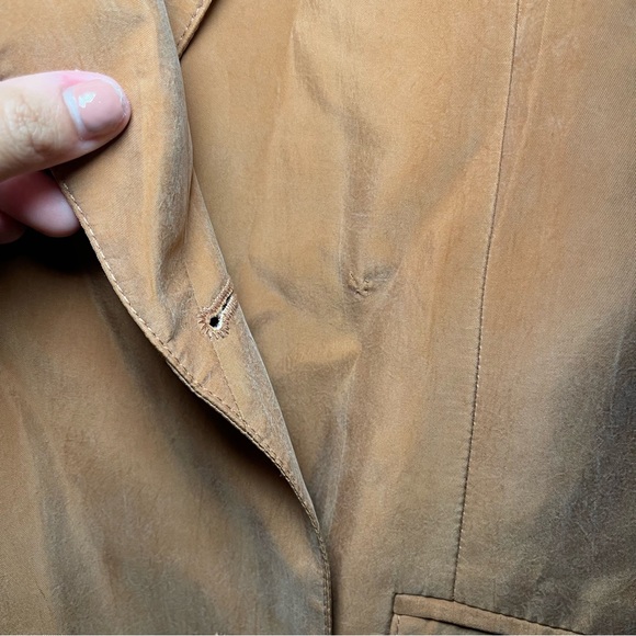 SMYTHE | DB TUCK IN BLAZER IN BROWN SIZE: 2 - Picture 5 of 8